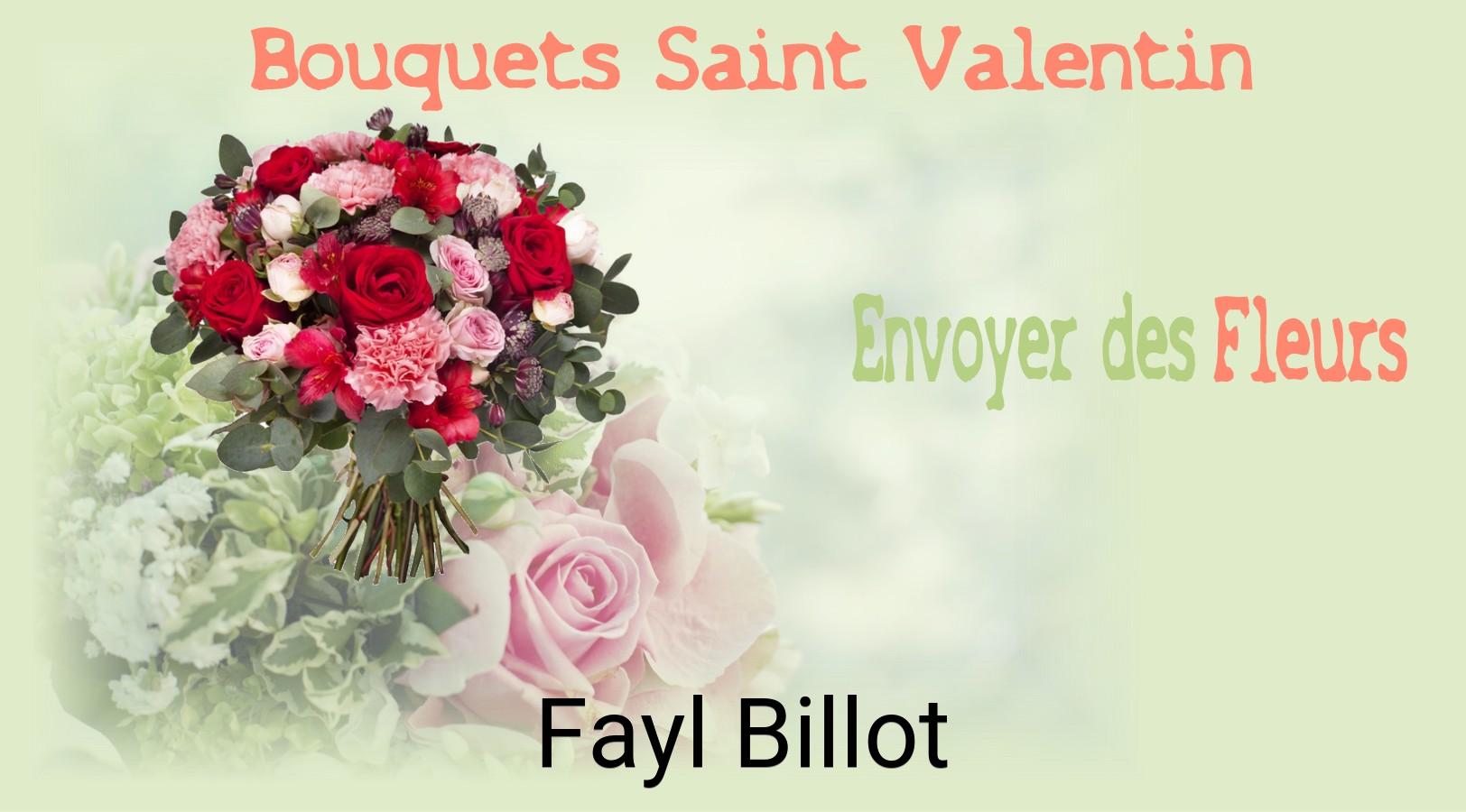Roses de Saint-Valentin livrées à Fayl-Billot